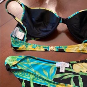 Versace 2 piece bathing suit